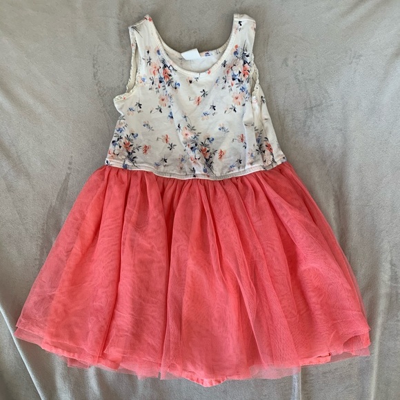 Baby Gap Girl Toddler Bright Dots Drop Waist Dress Velvet Blue Size 2T 2 Years